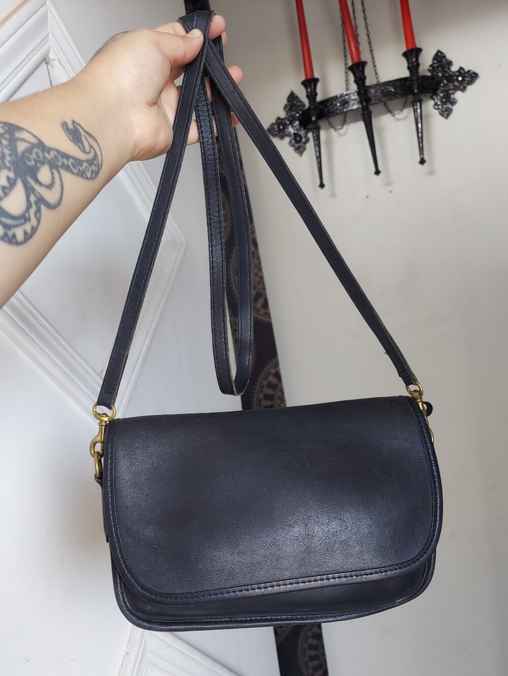 Vintage Coach Navy Ritchie Bag 9937💙